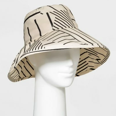 Women's Abstract Print Down Brim Bucket Hat - A New Day™ Sage Green 5 Women's Abstract Print Down Brim Bucket Hat - A New Day™ Sage Green - Image 3