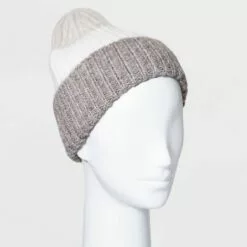Women's Color Block Beanie - A New Day™ Gray/green -A New Day popular shop unnamed file 2304