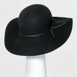 Women's Felt Floppy Hat - A New Day™ Black