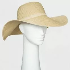 Women's Packable Essential Straw Floppy Hat - A New Day™ Natural -A New Day popular shop unnamed file 2352