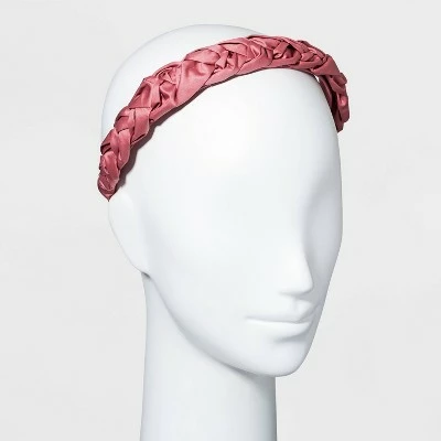 Braid Headband - A New Day™ Rose Pink 5 Braid Headband - A New Day™ Rose Pink - Image 3