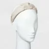 Faux Leather Knot Headband - A New Day™ Beige 1 Faux Leather Knot Headband - A New Day™ Beige -A New Day popular shop unnamed file 2410