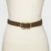 Women's Double Buckle Belt - A New Day™ Brown 2 Women's Double Buckle Belt - A New Day™ Brown -A New Day popular shop unnamed file 246