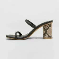 Women's Cass Square Toe Heels - A New Day™ Lime Green