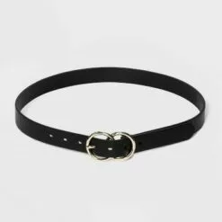 Women's Double Buckle Belt - A New Day™ Black 12 Women's Double Buckle Belt - A New Day™ Black -A New Day popular shop unnamed file 256