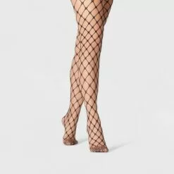Women's Open Fishnet Tights - A New Day Black -A New Day popular shop unnamed file 2600