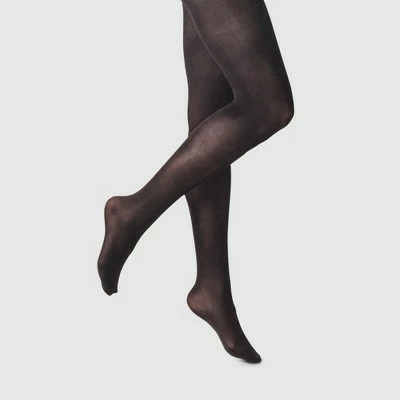 Women's 50D Opaque Tights - A New Day Red 4 Women's 50D Opaque Tights - A New Day Red - Image 2