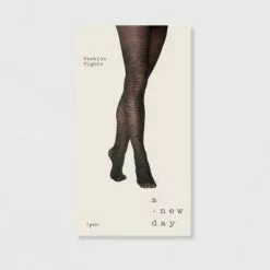 Women's Zebra Mesh Tights - A New Dayâ„¢ Black