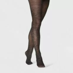 Women's Zebra Mesh Tights - A New Day™ Black 15 Women's Zebra Mesh Tights - A New Day™ Black -A New Day popular shop unnamed file 2686