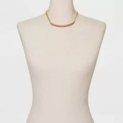 Snake Chain Necklace - A New Day™ Black