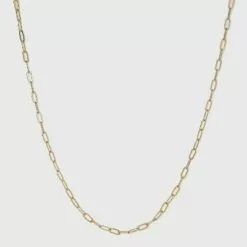 14K Gold Plated 16" Paperlink Chain Necklace - A New Day™ -A New Day popular shop unnamed file 2874