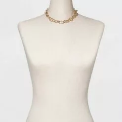 Multi Link Chain Necklace - A New Day™ Gold