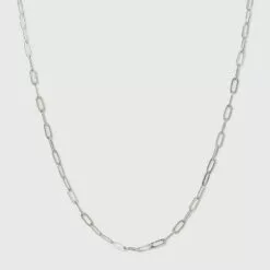 16" Paperclip Chain Necklace - A New Day™ Silver -A New Day popular shop unnamed file 2905