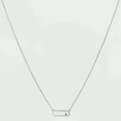 Sterling Silver Cubic Zirconia Open Link Necklace - A New Day™ 7 Sterling Silver Cubic Zirconia Open Link Necklace - A New Day™ -A New Day popular shop unnamed file 2908