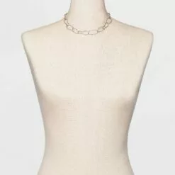 Abstract Link Chain Necklace - A New Dayâ„¢ Gold