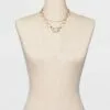 Layered Link Chain Necklace - A New Day™ Gold 2 Layered Link Chain Necklace - A New Day™ Gold -A New Day popular shop unnamed file 2936