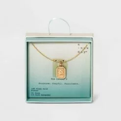 Silver Plated Initial Tag Pendant Necklace - A New Day™ Gold 53 Silver Plated Initial Tag Pendant Necklace - A New Day™ Gold -A New Day popular shop unnamed file 2997