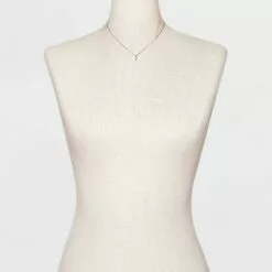 Silver Plated Cubic Zirconia Initial Chain Pendant Necklace and Earring Set - A New Day™ 34 Silver Plated Cubic Zirconia Initial Chain Pendant Necklace and Earring Set - A New Day™ -A New Day popular shop unnamed file 3041