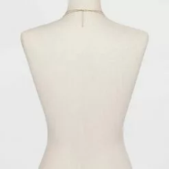 Silver Plated Layered Gold Necklace - A New Day™ Strawberry Quartz 12 Silver Plated Layered Gold Necklace - A New Day™ Strawberry Quartz -A New Day popular shop unnamed file 3071