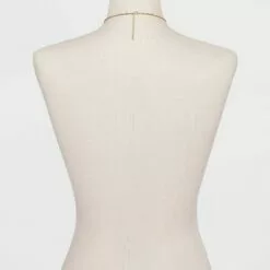 Silver Plated Gold Dipped Paperclip Chain and Semi-Precious Stone 18" Pendant Necklace - A New Day™ Rose Quartz -A New Day popular shop unnamed file 3087