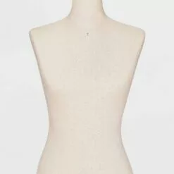 Sterling Silver Rectangle Cubic Zirconia Pendant Necklace Earring Set - A New Day™ Metallic Silver