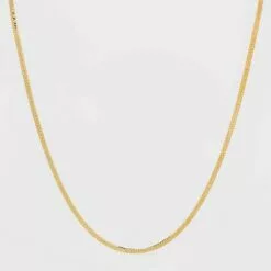 Sterling Silver Herringbone Chain Necklace - A New Day™