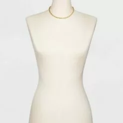 Gold Twisted Chain Necklace - A New Day™ Gold