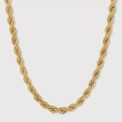 Gold Twisted Chain Necklace - A New Day™ Gold -A New Day popular shop unnamed file 3166