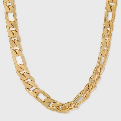 Gold Curb Chain Necklace - A New Day™ Gold 5 Gold Curb Chain Necklace - A New Day™ Gold - Image 3