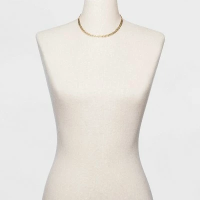 Fishbone Chain Necklace - A New Day™ Gold 3 Fishbone Chain Necklace - A New Day™ Gold