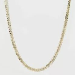 Fishbone Chain Necklace - A New Day™ Gold 7 Fishbone Chain Necklace - A New Day™ Gold -A New Day popular shop unnamed file 3193