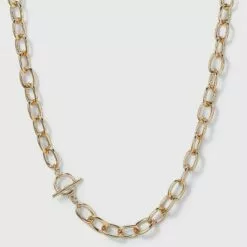 Toggle Chain Necklace - A New Day™ Gold -A New Day popular shop unnamed file 3199