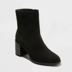 Women's Janelle High Shafted Dress Boots - A New Day™ Black -A New Day popular shop unnamed file 326