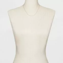 Gold Over Sterling Silver Box Chain Necklace - A New Day™ Gold