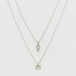 Short Necklace - A New Day™ Silver 7 Short Necklace - A New Day™ Silver -A New Day popular shop unnamed file 3275