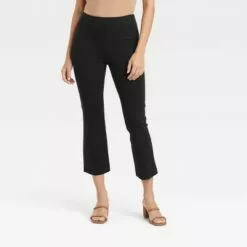 Women's Super-High Rise Slim Fit Cropped Kick Flare Pull-On Pants - A New Day™ -A New Day popular shop unnamed file 3342