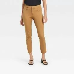 Women's High-Rise Zip-Front Skinny Ankle Pants - A New Day™ -A New Day popular shop unnamed file 3346