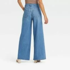 Women's High-Rise Wide Leg Jeans - A New Day™