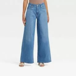 Women's High-Rise Wide Leg Jeans - A New Day™ -A New Day popular shop unnamed file 3358