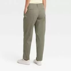 Women's High-Rise Pleat Front Tapered Chino Pants - A New Day™