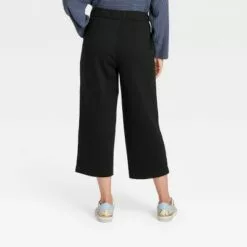 Women's High-Rise Cropped Wide Leg Sweatpants - A New Day™