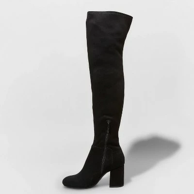 Women's Tonya Heeled Over the Knee Boots - A New Day™ Taupe 3 Women's Tonya Heeled Over the Knee Boots - A New Day™ Taupe