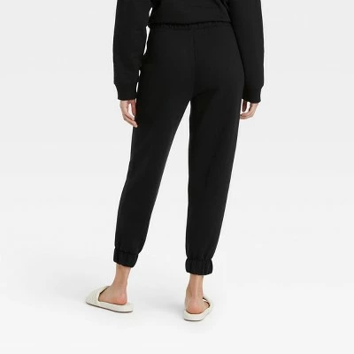 Women's High-Rise Pull-On All Day Fleece Ankle Jogger Pants - A New Day™ 3 Women's High-Rise Pull-On All Day Fleece Ankle Jogger Pants - A New Day™