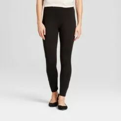 Women's High Waist Ponte Leggings - A New Day™ Black -A New Day popular shop unnamed file 3479