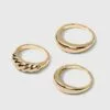 Shrimp Ring Set 3pc - A New Day™ Gold 2 Shrimp Ring Set 3pc - A New Day™ Gold -A New Day popular shop unnamed file 3494