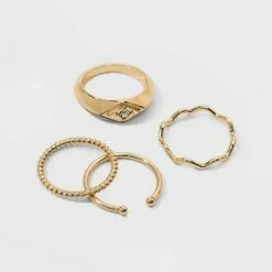 Marquis Shape Stacking Ring Set - A New Day™ Gold 9 Marquis Shape Stacking Ring Set - A New Day™ Gold -A New Day popular shop unnamed file 3529