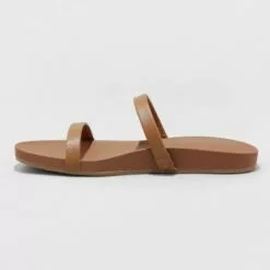 Women's Nadine Skinny Strap Sandals - A New Day™ Opal