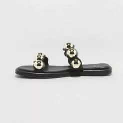 Women's Didi Embellished Slide Sandals - A New Dayâ„¢ Black