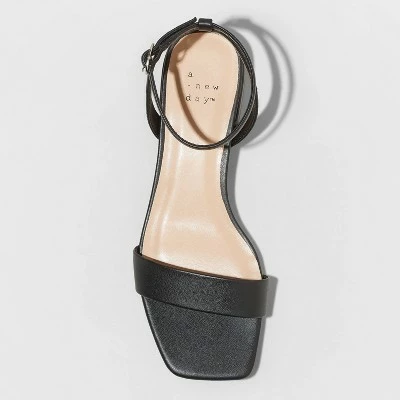 Women's Delores Ankle Strap Sandals - A New Day™ Pink 4 Women's Delores Ankle Strap Sandals - A New Day™ Pink - Image 2