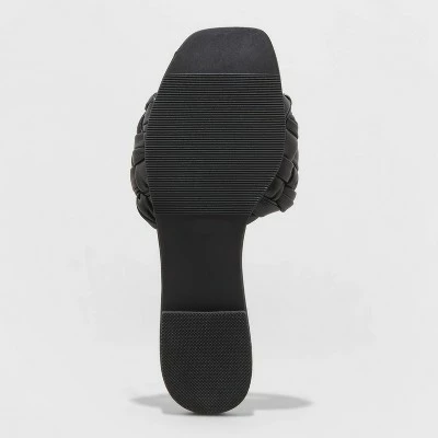 Women's Carissa Woven Slide Sandals - A New Day™ Pink 5 Women's Carissa Woven Slide Sandals - A New Day™ Pink - Image 3